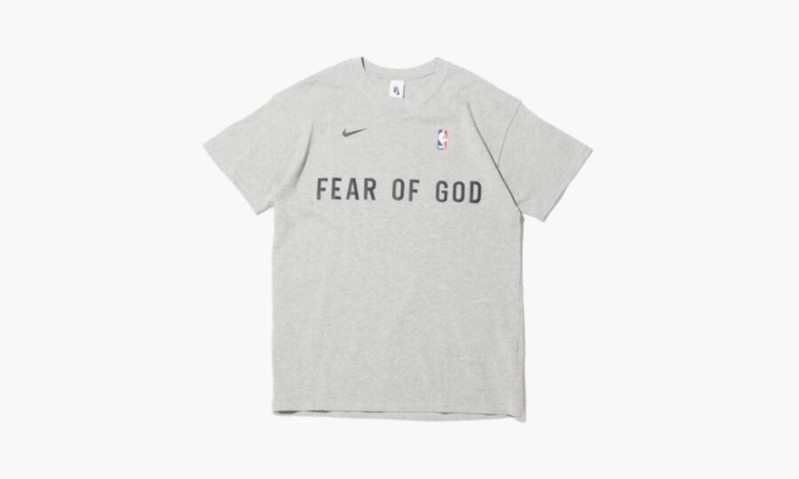 Fear of God x Nike Warm Up T‑Shirt Dark Heather Grey