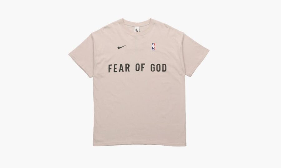 Fear of God x Nike Warm Up T‑Shirt Oatmeal